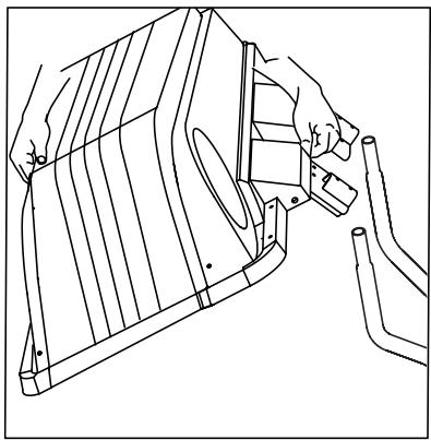 POULAN GTB54A - MOUNTING COVER ASSEMBLY TO SUPPORT ASSEMBLY (See Fig. 3) - 2