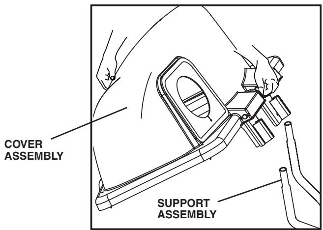 POULAN LTT354 - MOUNTING COVER ASSEMBLY TO SUPPORT ASSEMBLY (See Fig. 2) - 1