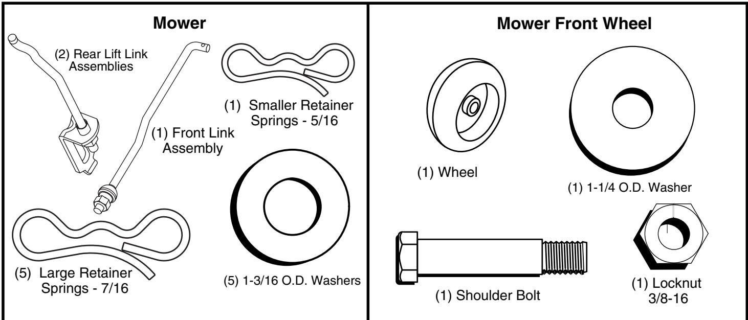 POULAN PBGT26H54 - UNASSEMBLED PARTS - 1