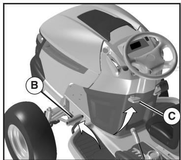POULAN PBGT26H54 - TO SET PARKING BRAKE(See Fig. 12) - 1