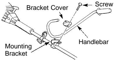 POULAN PE3500 - ATTACHING THE HANDLEBAR - 1