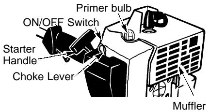 POULAN PE3500 - STARTING A COLD ENGINE (or a warm engine after running out of fuel) - 1
