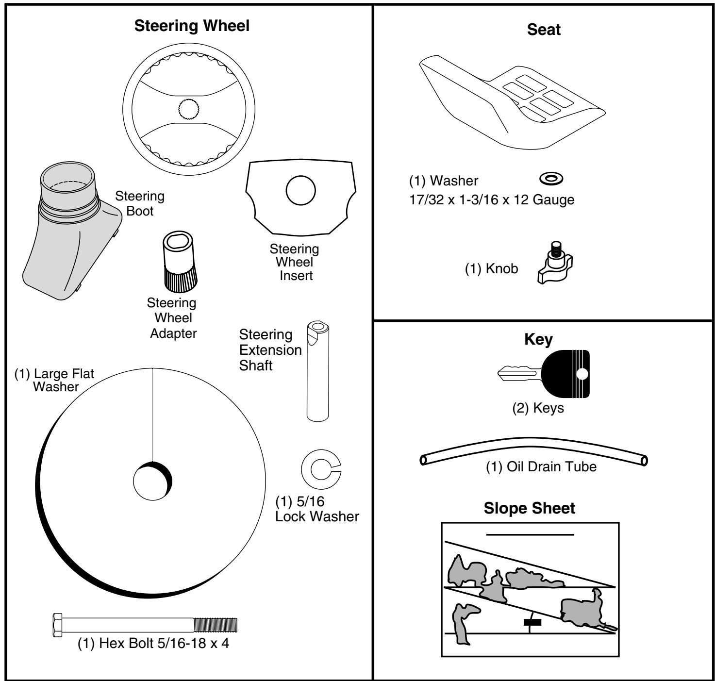 POULAN PK19H42LT - UNASSEMBLED PARTS - 1