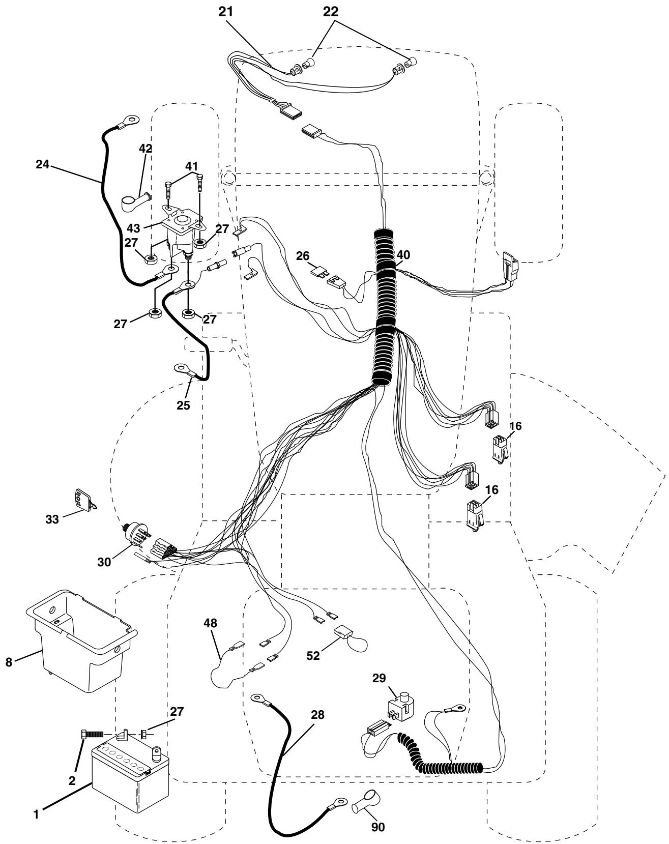 POULAN PO16542B - REPAIR PARTS - 1