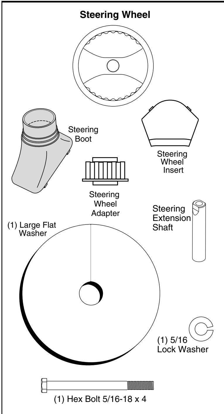 POULAN PRO PB1638LT - CONTENTS OF HARDWARE PACK - 1