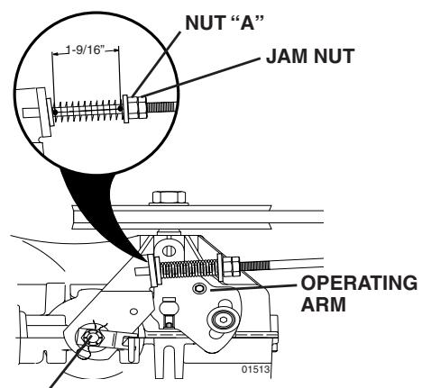 POULAN PRO PB19H42LT - TO ADJUST BRAKE - 1