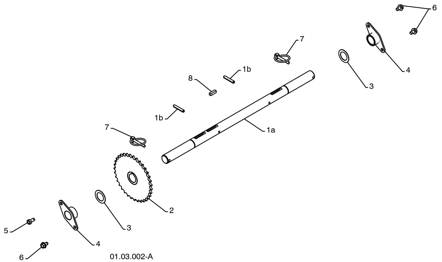 POULAN PRO PP1150E30 - KEY PART NO. NO. - 5