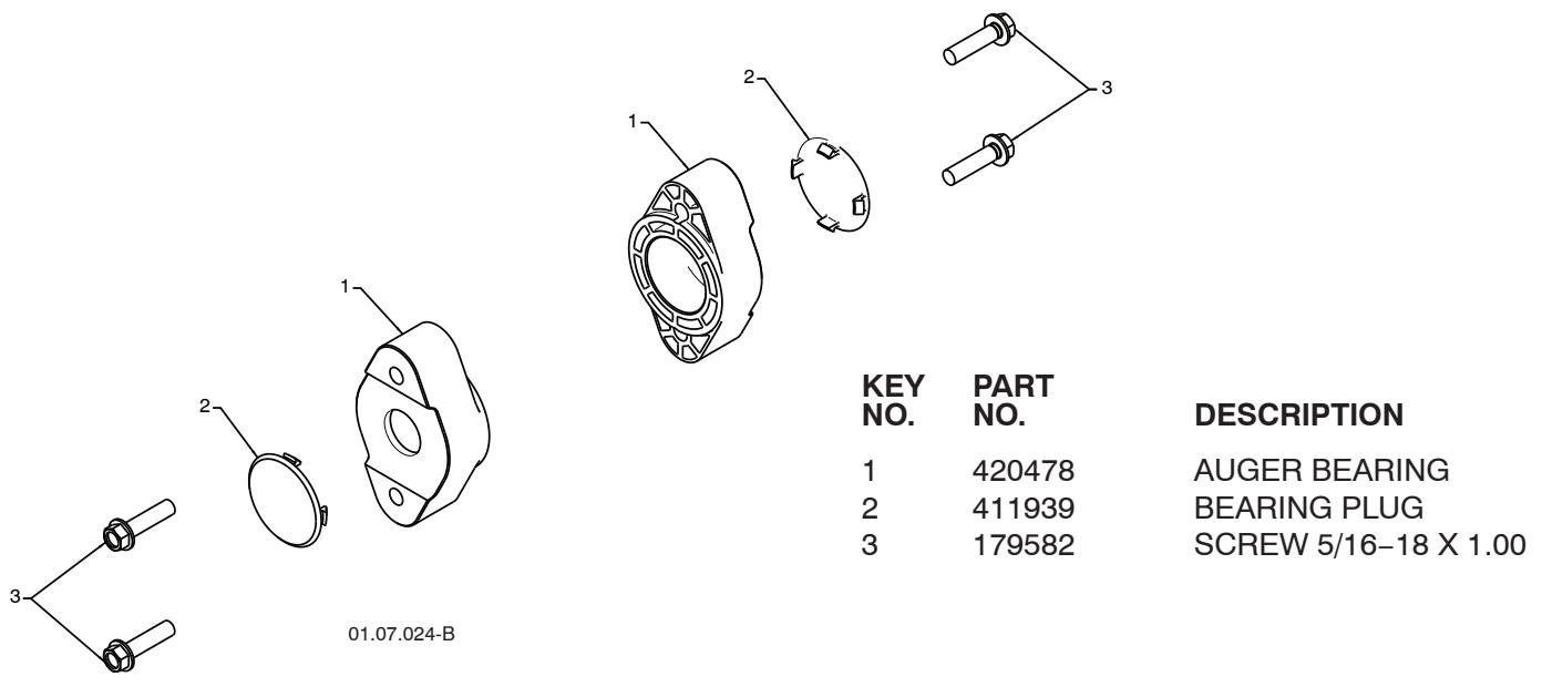 POULAN PRO PP208E24 - AUGER HOUSING / IMPELLER ASSEMBLY - 1