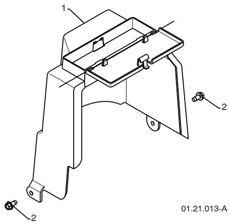 POULAN PRO PP208E24 - CHASSIS / ENGINE / PULLEYS - 4