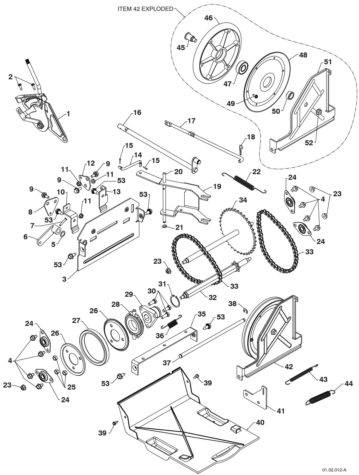 POULAN PRO PP208E24 - DESCRIPTION - 1