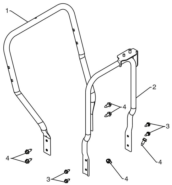 POULAN PRO PP414EPS30 - KEY PART NO. NO. - 1