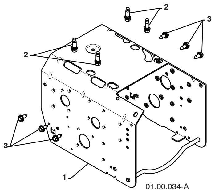 POULAN PRO PP414EPS30 - CHASSIS / ENGINE / PULLEYS - 1