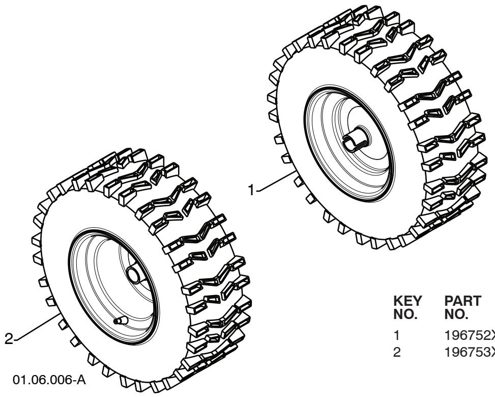 POULAN PRO PR1330ES - WHEELS - 1