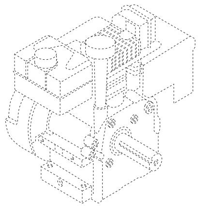 POULAN PRO PR1330ES - CHASSIS / ENGINE / PULLEYS - 2