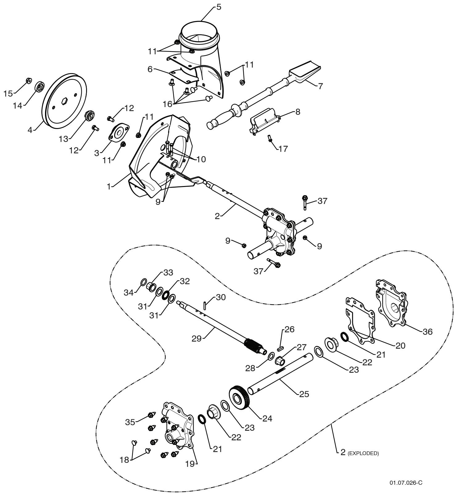 POULAN PRO XT XT11530ES - TROUBLESHOOTING - 1