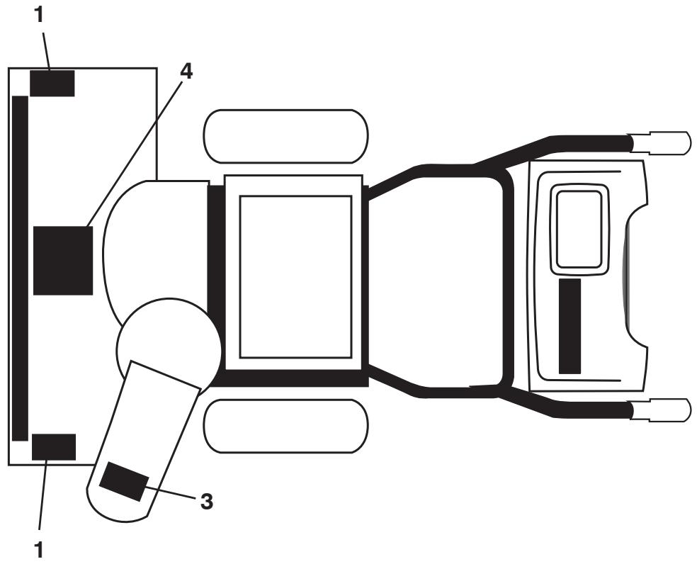 POULAN PRO XT XT11530ES - KEY PART NO. NO. - 1