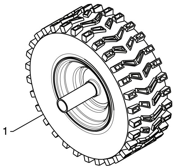 POULAN PRO XT XT824ES - CHASSIS / ENGINE / PULLEYS - 7