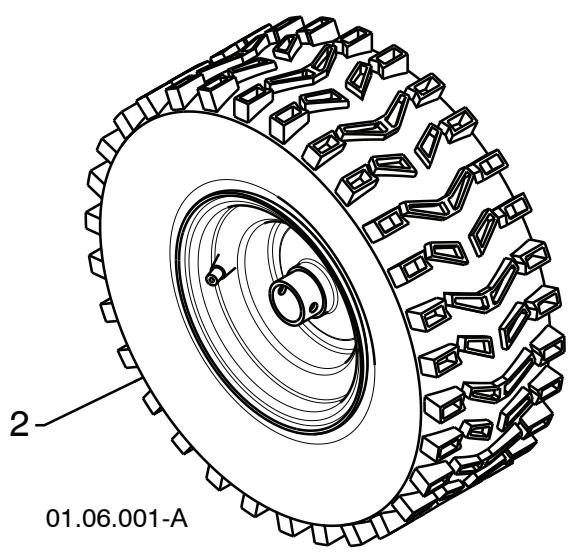 POULAN PRO XT XT824ES - CHASSIS / ENGINE / PULLEYS - 6