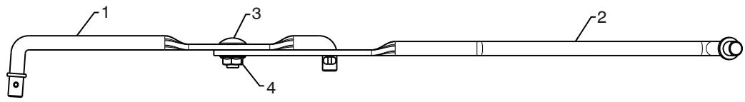 POULAN PRO XT827ES - KEY PART NO. NO. - 1