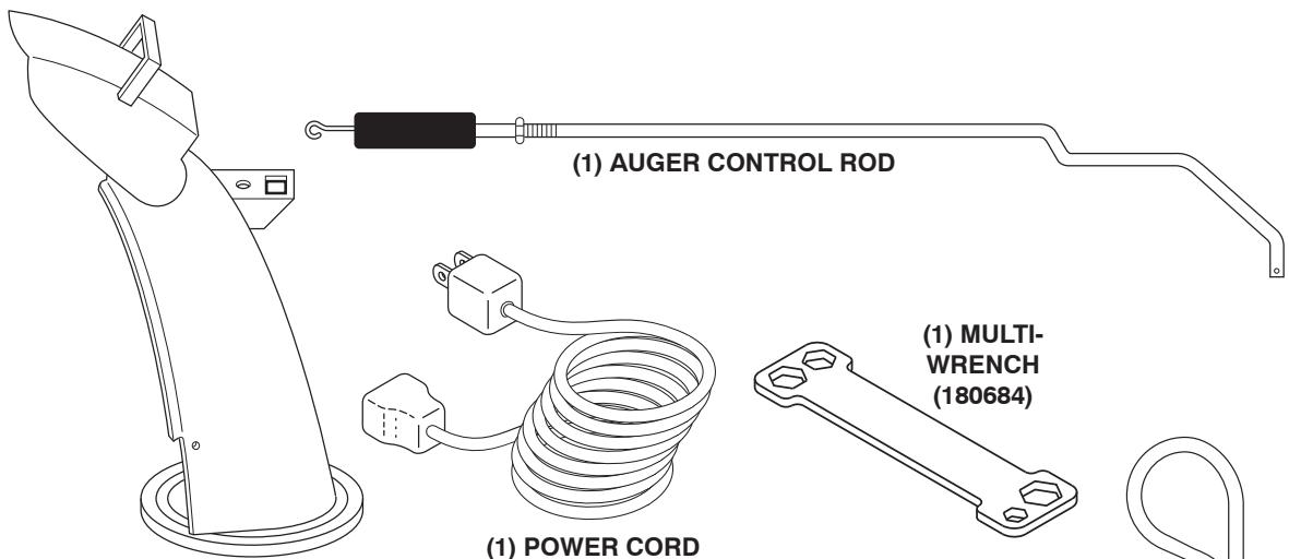 POULAN PRO XT827ES - PARTS PACKED SEPARATELY IN CARTON - 1