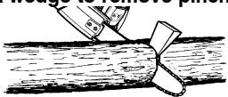 POULAN 221 - TYPES OF CUTTING USED FOR BUCKING - 2