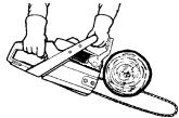 POULAN 221 - TYPES OF CUTTING USED FOR BUCKING - 4