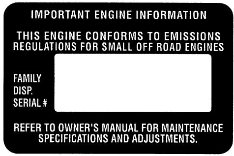 POULAN 221 - OWNER'S WARRANTY RESPONSIBILI- - 1