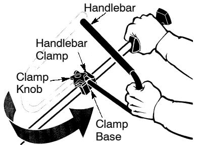 POULAN 331 - ADJUST AND SECURE THE HANDLEBAR - 3