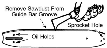 POULAN 380 - BAR MAINTENANCE - 1