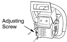 POULAN 380 - Adjusting the tension: - 1