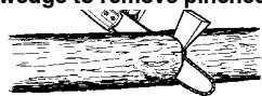POULAN 1950 - TYPES OF CUTTING USED FOR BUCKING - 1
