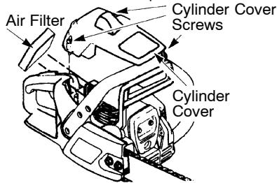 POULAN 2025 - Cleaning the air filter: - 1