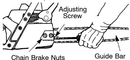 POULAN 2025 - Adjusting the tension: - 1