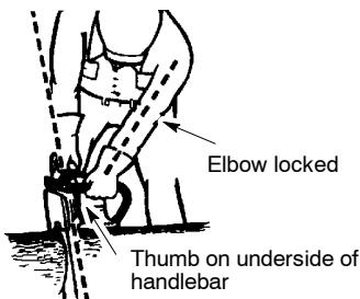 POULAN 2450 - REDUCE THE CHANCE OF KICKBACK - 2