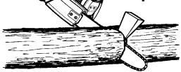 POULAN 2900 - TYPES OF CUTTING USED FOR BUCKING - 2