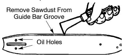 POULAN 3050 - BAR MAINTENANCE - 1