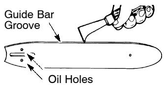 POULAN 3450 - BAR MAINTENANCE - 1