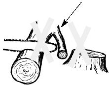 POULAN 3450 - Avoid Pull-In: - 2