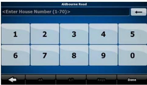 ZENEC ZE-NA2000N - NAVIGATING TO AN ADDRESS - 1