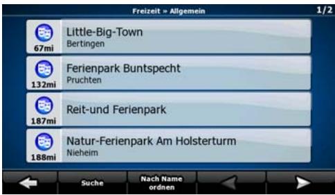 ZENEC ZE-NA2000N - ZU EINEM POI NAVIGIEREN - 1