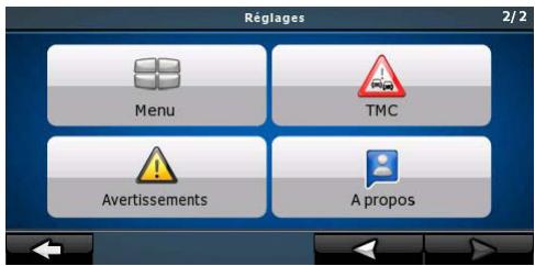 ZENEC ZE-NC514 - Menu réglages - 4