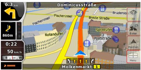ZENEC ZE-NC514 - Utilisation de la carte - 1