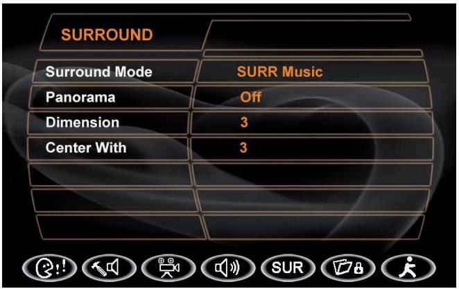ZENEC ZE-MC192 - SURROUND MENU - 1