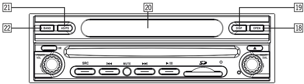 ZENEC ZE-MC192 - FRONT PANEL - 2