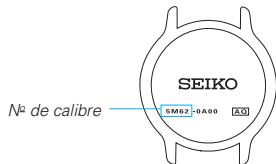 SEIKO 5M63 - • Numéro de calibre de votre montre - 1