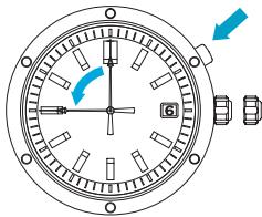 SEIKO 6A32 - Current date - 1