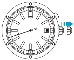 SEIKO 6A32 - Starting the check and adjustment of the calendar - 1