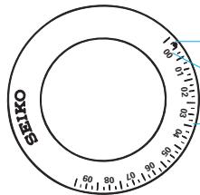 SEIKO 7T92 - Indicateur de la charge de la pile - 1