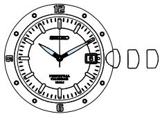 SEIKO 8F56 - CROWN - 1