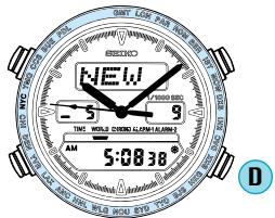 SEIKO H021 - TIME TRANSFER FUNCTION [A convenient way of using WORLD TIME mode] - 3